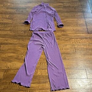 Amazon Purple Two-Piece Set